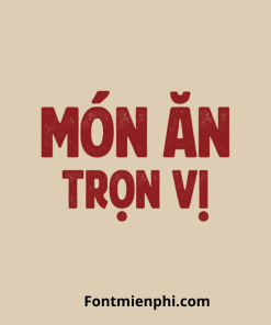 Font Việt hóa 1FTV VIP Rushford Printed