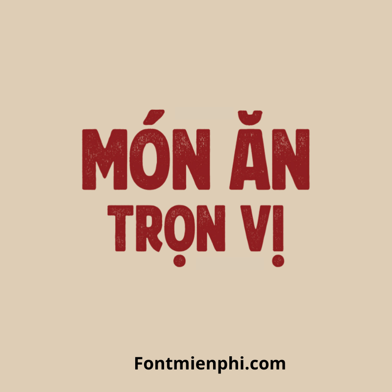 Font Việt hóa 1FTV VIP Rushford Printed