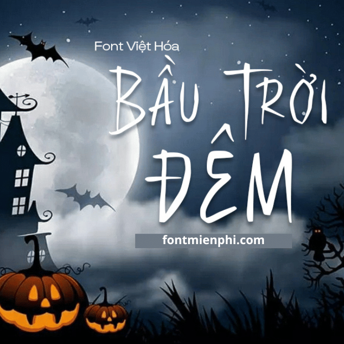 Font Việt hóa 1FTV VIP Morbid Night