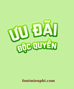 Font Việt hóa 1FTV VIP Crazy Sixties