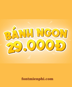 Font Việt hóa 1FTV VIP Bakari