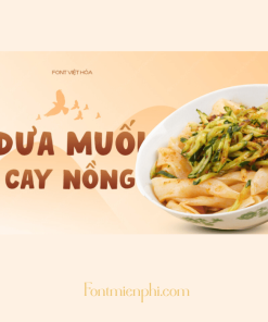 Font Việt hóa 1FTV VIP Moro Baby