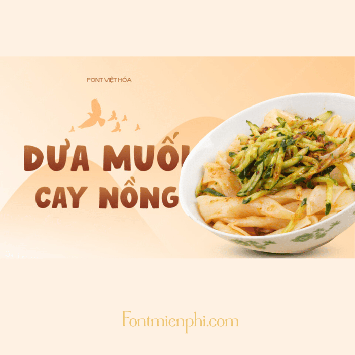 Font Việt hóa 1FTV VIP Moro Baby