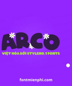 Việt hóa font SVN ARCO Typography