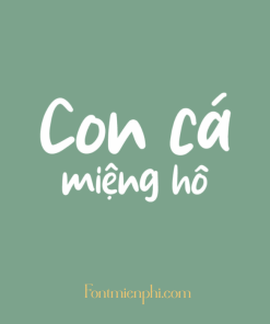 Font Việt hóa 1FTV VIP Original Fish