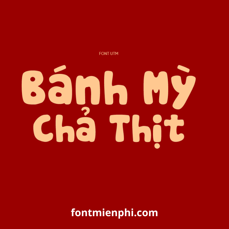 Việt hóa font UTM Cookies
