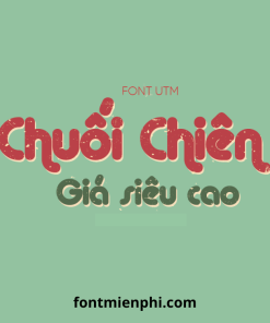 Việt hóa font UTM Alba Matter