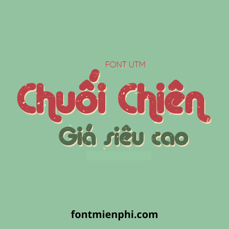 Việt hóa font UTM Alba Matter
