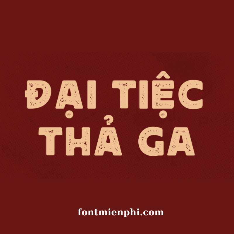 Font Việt hóa 1FTV VIP Rushen Distressed Regular