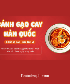 Font Việt hóa 1FTV VIP Super Foods