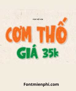 Font Việt hóa 1FTV VIP Sketchy in snow