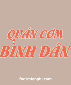 Font Việt Hóa UTM Flamenco