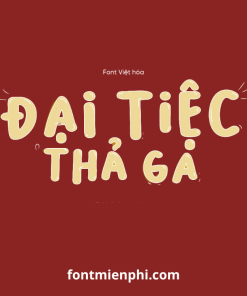 Font Việt hóa 1FTV VIP Bakso Sapi