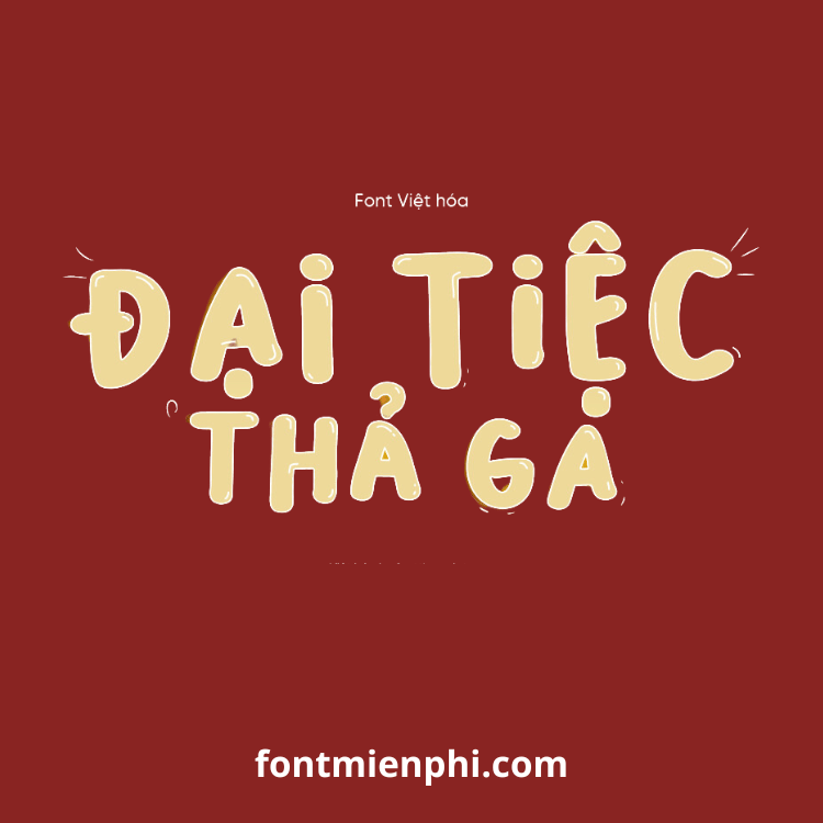 Font Việt hóa 1FTV VIP Bakso Sapi