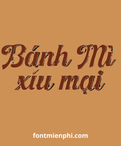 Font Việt hóa 1FTV VIP Ampher