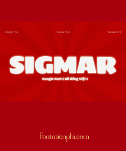 Font Sigmar