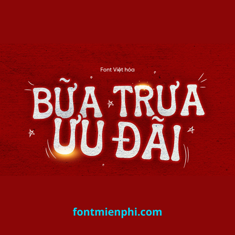 Font Việt Hóa 1FTV VIP Fruits Delight - Sắc Màu Tươi Mát Của Thiên Nhiên