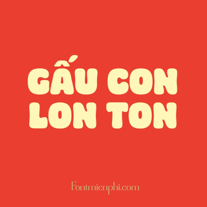 Font Việt hóa 1FTV VIP Chomp