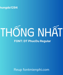 Mô tả SDT Phudu Việt Hóa – Font Đủ Bộ, Chuẩn SEO
