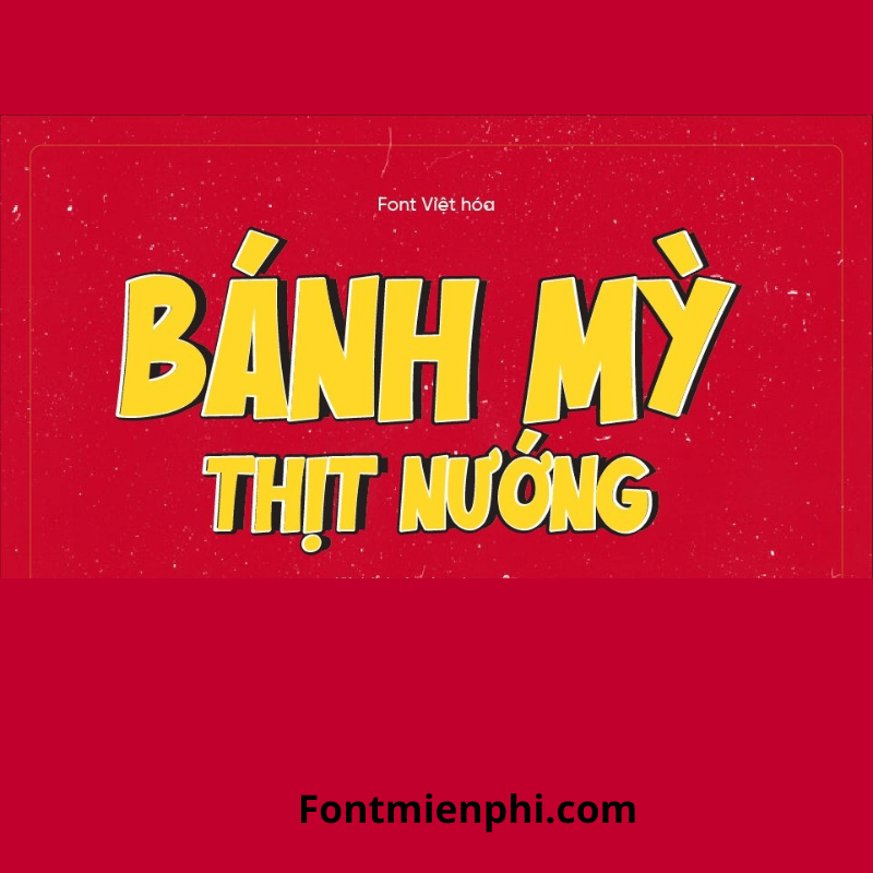 Font Việt hóa 1FTV VIP Bazinga