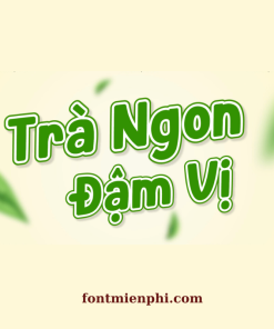 Font Việt hóa 1FTV VIP Milk Kids