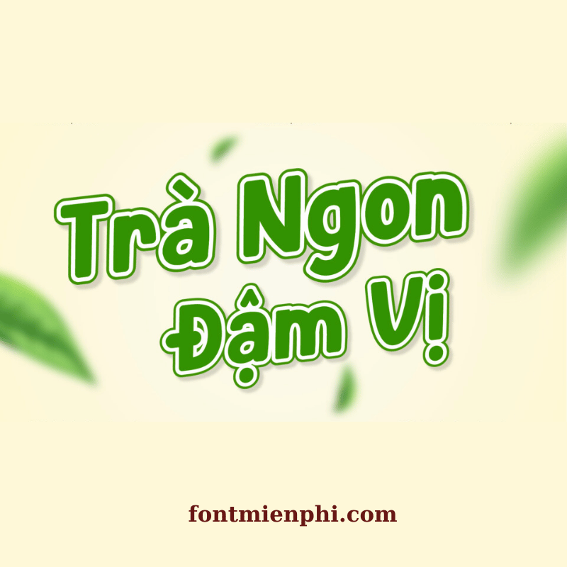 Font Việt hóa 1FTV VIP Milk Kids