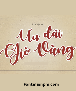 Font Việt hóa 1FTV VIP Autumn in November