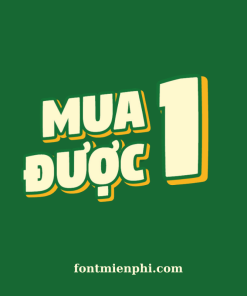 Font Việt hóa 1FTV VIP Digitalt