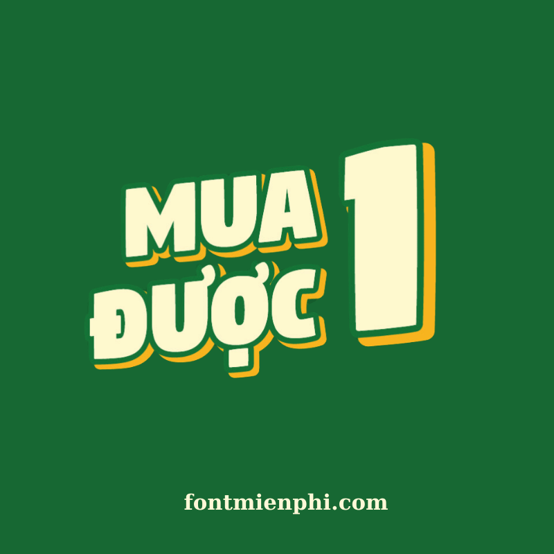 Font Việt hóa 1FTV VIP Digitalt