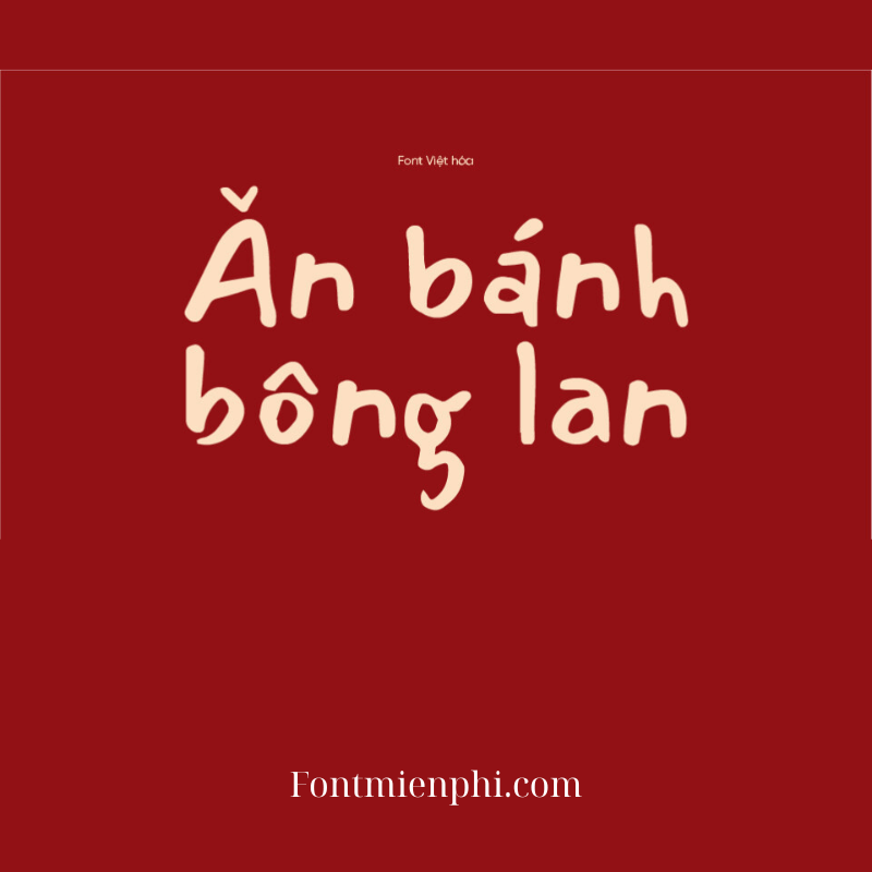 Font Việt hóa Mansalva