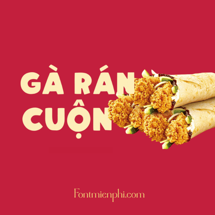 Font Việt hóa 1FTV VIP Hamberger