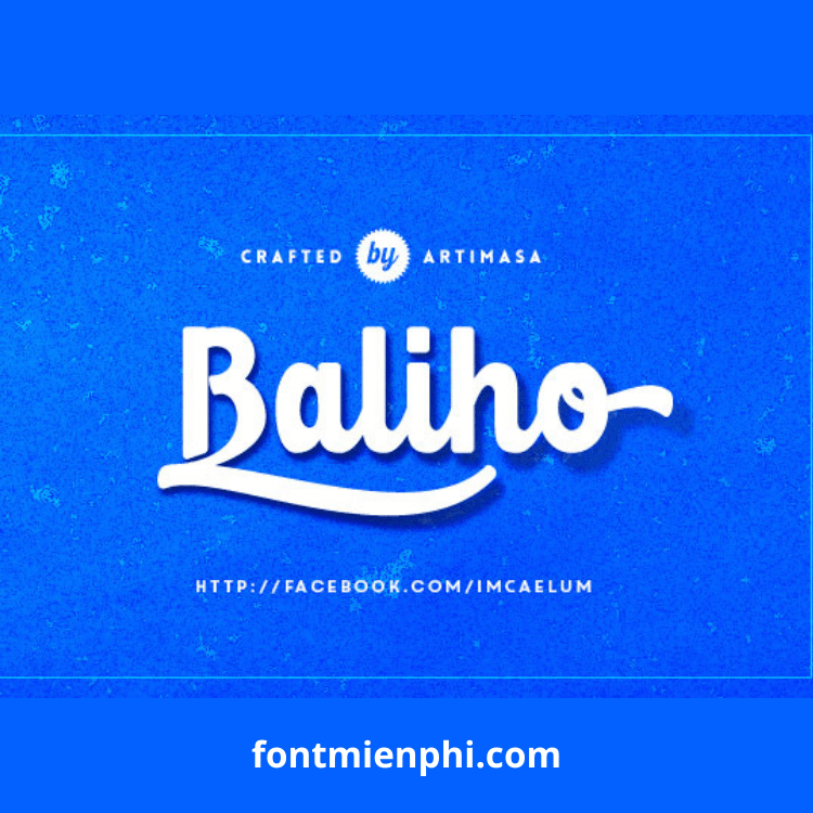 Việt hóa font iCiel Baliho Script