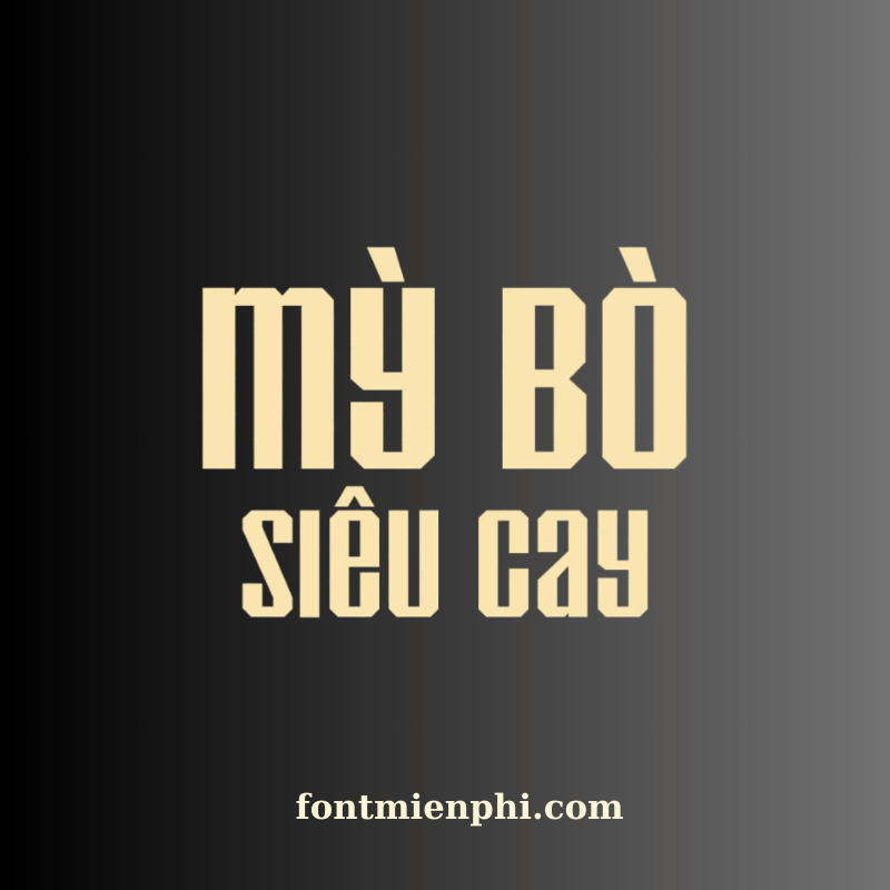 Font Việt hóa 1FTV VIP Inflammable Age