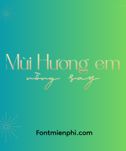 Font Việt hóa 1FTV VIP Borish , Font bất động sản, font spa thẩm mỹ