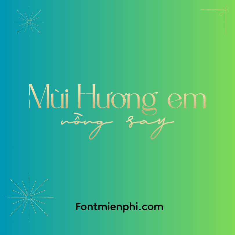 Font Việt hóa 1FTV VIP Borish , Font bất động sản, font spa thẩm mỹ
