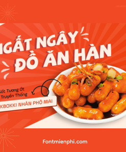 Combo font thiết kế ẩm thực 1 , Sẳn hiệu ứng trong file Ps