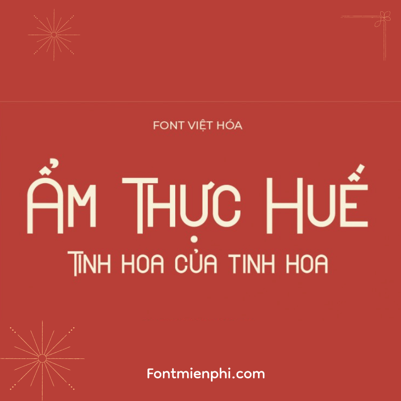 Font việt hoá VL Cvetanoff