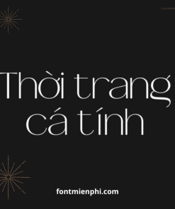 Font Việt hóa 1FTV VIP Signora Wide