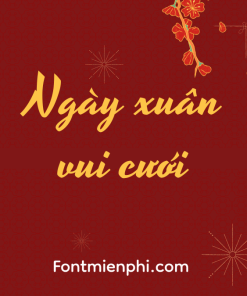 Font Việt hóa 1FTV VIP Yesteryear ,font Việt hóa tết