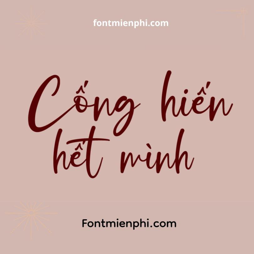 Font Việt hóa 1FTV VIP Gillastone