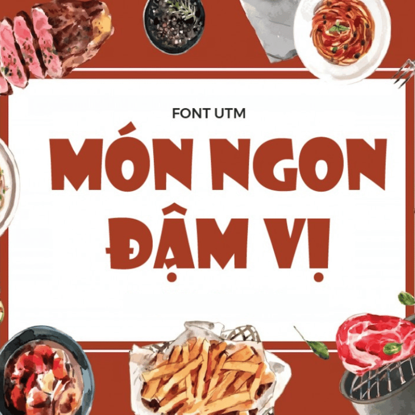 Việt hóa font UTM Showcard