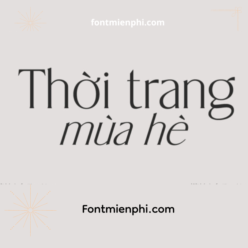 Font Việt hóa 1FTV VIP Alisheia