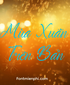 Font Việt Hóa 1FTV VIP Martinez Gauttar – "Đẳng Cấp Từng Nét Chữ"