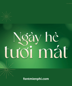 Font Việt hóa 1FTV VIP Belgan Aesthetic Regular – Tinh Tế & Sang Trọng