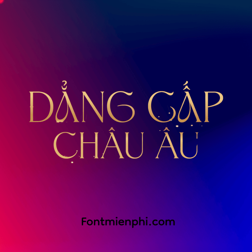 Font Việt hóa 1FTV VIP Calabassas