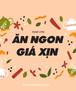 Việt hóa font UTM Sharnay