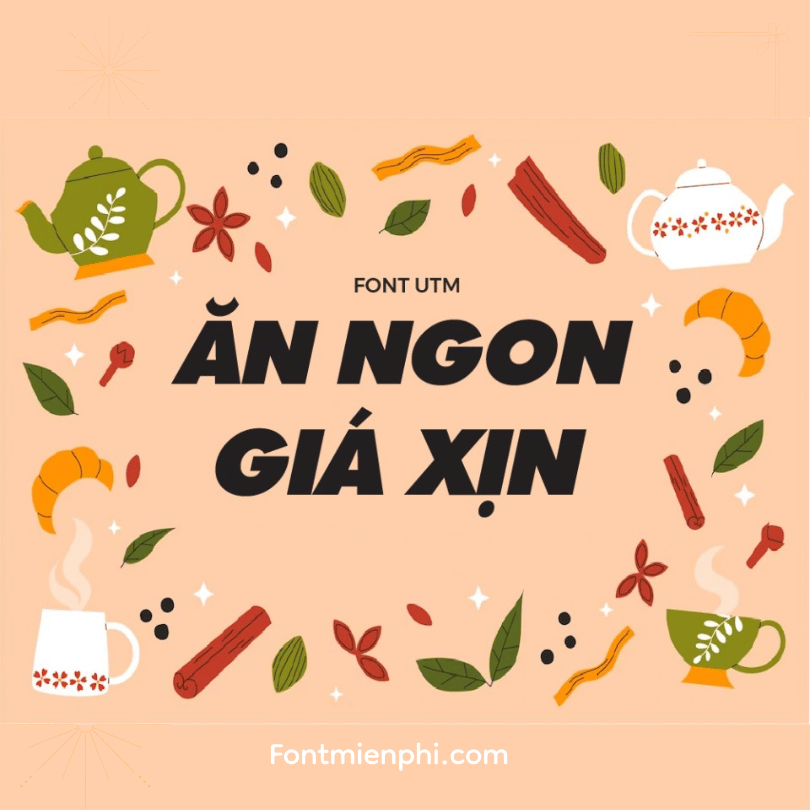 Việt hóa font UTM Sharnay