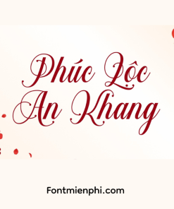 Font Việt hóa 1FTV VIP Chalisa Oktavia ,font tết