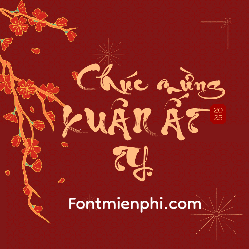 Font thư pháp Công Thuỷ ,font Tết