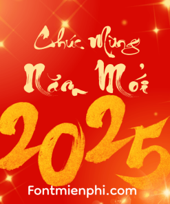 Font thư pháp Thành Công ,font Tết